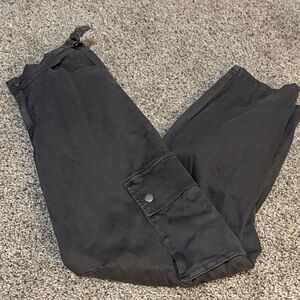 Women’s XXS/ Junior XS black/dark dark grey barrel pants